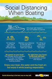 When clear and safely away from the dock and other boats, shift to forward and depart at idle when it is clear of all obstacles and traffic, cast off the spring line and back away from the dock. Boating During Coronavirus Restrictions Social Distancing