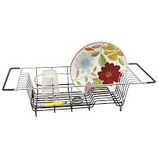 stainless steel over the sink dish