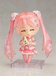 Amazon Com Nendoroid Sakura Miku Bloomed In Japan Toys Games Bamboline Bambole Giapponese