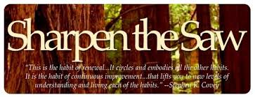 Image result for Sharpen the Saw