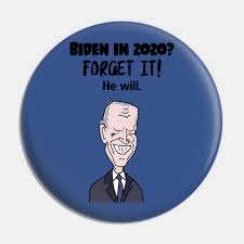 5 colossally funny cartoons about biden's infrastructure plan. Funny Anti Joe Biden Forgetful Cartoon Anti Joe Biden Pin Teepublic Au