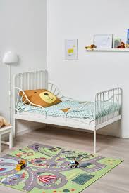 Minnen Bettgest M Federholzrahmen Ausz Weiss Ikea Deutschland Kinderbett Ikea Mitwachsendes Kinderbett Federholzrahmen