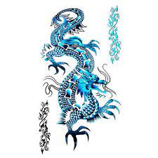 Awesome Blue Chinese Dragon Tattoo Design Blue Dragon Tattoo Dragon Tattoo Design Dragon Tattoo