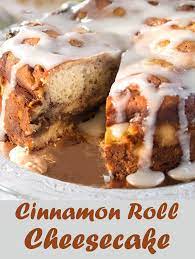 Cinnamon Roll Cheesecake Recipe Holiday Baking Recipes Fun Desserts Holiday Baking