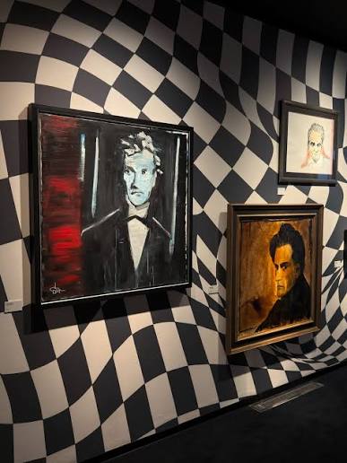 Johnny Depp unveils 𝘼𝙘𝙘𝙞𝙙𝙚𝙣𝙩𝙨 & 𝙐𝙣𝙙𝙚𝙧𝙙𝙤𝙜𝙨. A trio of  works rooted in the spirit of classic Pop Art, paying homage to Heath  Ledger and Hunter S. Thompson. The collection celebrates turning happy
