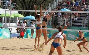 Beach volleyball was a demonstration sport at the 1992 summer olympics in barcelona, at which sinjin smith and randy stoklos won the men's tournament, and karolyn kirby and nancy reno won the women's. All You Need To Know About Beach Volleyball At Tokyo Olympics 2021 Essentiallysports