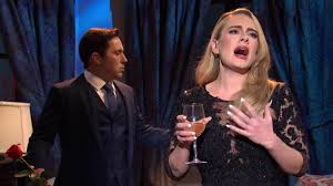 Adele fans around the world will be tuning in to saturday night live this weekend, in the hope that she may drop an announcement about her. Adele Hilariously Spoofed The Bachelor Using Her Own Songs On Saturday Night Live Glamour
