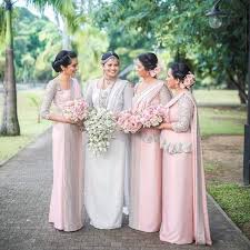 Modern Kandyan Bride Piyara And Her Bridesmaids Bridesbypurnima Inspirationbrides Srilankanbrides Brides Weddingday Wed Bridesmaid Saree Bridesmaid Bride