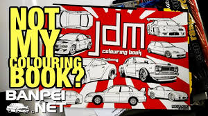 Race car coloring pages are an excellent way to introduce them to world of cars and racing through an educative learning experience. Unboxing Jdm Colouring Book And Jnc Stickers Youtube