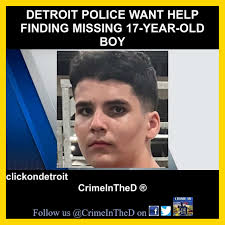 Police are seeking information about a 17-year-old boy who went missing in  Detroit. DETROIT