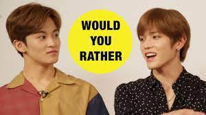 Nct 127 Plays Would You Rather Youtube