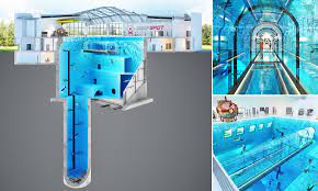 Take olympic divers for instance. The Deepest Pool In The World Swimmers Will Be Able To Dive 148ft Down In Incredible Polish Pool Daily Mail Online