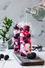 Blackberry Elderflower Ice Cream Float Recipe Le Petit Eats Recipe Ice Cream Float Recipes Float Recipes Ice Cream Floats