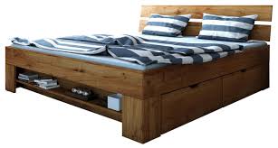 Stauraumbett Wildeiche Massiv Online Kaufen Stauraumbett Bett Zimmereinrichtung