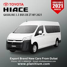 2021 toyota hiace gasoline manual bus from dubai toyota hiace toyota dubai