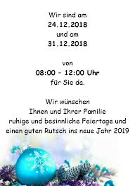 Danach sind die geschäfte drei tage lang geschlossen. Offnungszeiten Weihnachten Und Silvester Sanitatshaus Heining