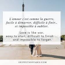 You should decide whether your quote tattoo should be in english, your native language, or even some other foreign language that speaks to you. 31 French Romantic Quotes About Love To Make Your Heart Flutter With English Translation Snippets Of Paris