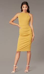 Wedding guest dresses, dresses for wedding guests | david's bridal. Sheath Knee Length Wedding Guest Dress Promgirl