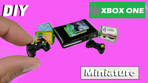 Some gamers (the patient ones) can do so. Diy Miniature Doll Xbox One Video Game Console How To Make Youtube
