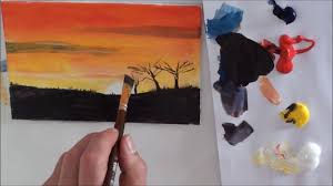 Weitere ideen zu bilder, bilder zum nachmalen, nachmalen. 10 Minuten Malerei Afrika Fur Anfanger Acryl Youtube