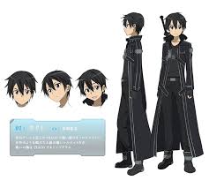 Kirito Desain Karakter Gambar Desain