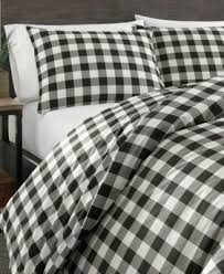 Black And White Plaid Comforter Set Queen Eddie Bauer Mountain Plaid Comforter Set Full Queen Black Plaid Comforter Black Duvet Cover Black Comforter Sets