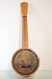 Listen to free classical music online with unlimited skips! Vintage Birds Eye Maple Banjo Ukulele Banjolele Uke Regal With Painted Art Pre War Banjo Ukulele Ukulele Banjo