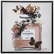Maybe you would like to learn more about one of these? Chanel Floral Perfume Canvas Wall Decor Hobby Lobby 2074565