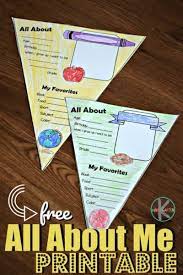 He's been having a tough time grasping reading and it's been. All About Me Printable Poster For Kindergarten