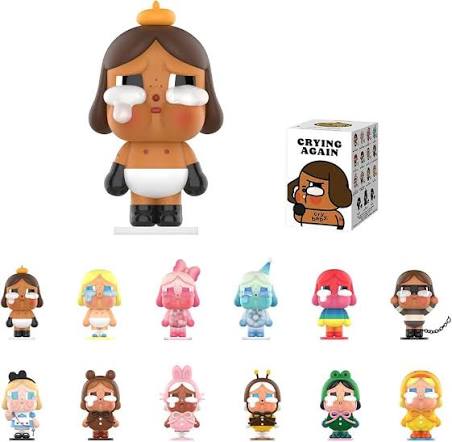 Amazon.com: POP MART Crybaby Crying Again Series Figures, Crybaby Blind Box  Figures, Random Design Action Figures Collectible Toys Home Decorations,  Holiday Birthday Gifts, Single Box : Toys & Games