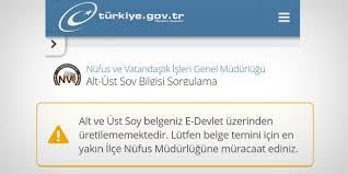 Soy ağacı sorgulaması yapabilmek için aşağıdaki adımların izlenmesi gerekmektedir Soy Agaci Sorgusunda Bu Sonuc Neden Cikiyor Memurlar Net