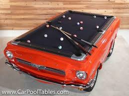 Ford Mustang 1965 Collectors Edition Pool Table Pool Table Car Furniture Old Car Parts