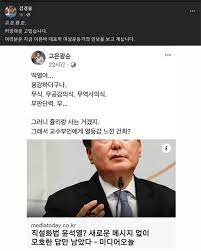 X파일에는 김씨가 서울 강남의 한 유흥주점에서 '쥴리'라는 예명의 접객원으로 일하며 검사들과 친분을 맺었고, 그곳에서 윤 전 총장을 만났다는 내용이 담긴 것으로 전해졌다. Fhmioa2yrj20zm