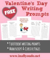 Some of the worksheets displayed are valentines day crossword fun, s day 64, valentines day main idea and text structure review, the story of valentine, saras valentines day, writing a friendly letter, directions color the. Valentine S Day Writing Prompts In All You Do