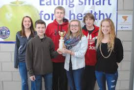 Knowledge Bowl team brings home a trophy