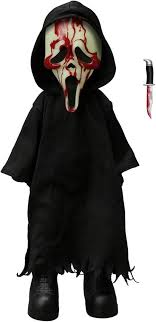 Amazon.com: Mezco Living Dead Doll: Scream Bloody Glow-in-The-Dark  Ghostface, 10" : Toys & Games