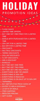 Marketing And Promotion Ideas For You To Kickstart Your Sales Promotion Ideas Marketing Holiday Marketing Campaigns Christmas Marketing
