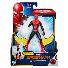 Far from home is just around the corner! Marvel Spider Man Far From Home Web Punch Spider Man Action Figure Walmart Com Walmart Com