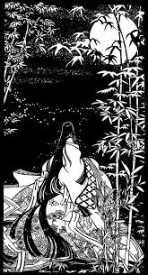 romanceyokoyama cuttingpaper かぐや姫 かぐや姫 イラスト 切り絵 図案 ミッフィー イラスト