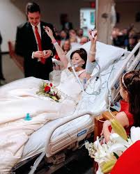 Pisces will absorb cancer's moods,. Photos Of Woman With Breast Cancer Getting Married Daily Mail Online