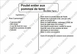 Poulet Entier Aux Pdt Soupe De Pois Casses Cookeo Recette Poulets Entiers
