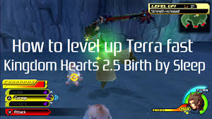 kingdom hearts birth by sleep fast level up guide