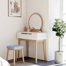 Make your cabinets open to keep your bedroom from looking small. Zipcode Design Dressing Table Set With Mirror Reviews Wayfair Co Uk