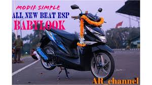 80 Modifikasi Beat Esp 2019 Terbaru Motor Lowrider Motor Modifikasi