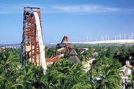 Go On The Tallest Water Slide In The World Insano Waterslide In Brazil