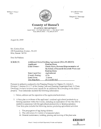 County of Hawai'I EXHIBIT