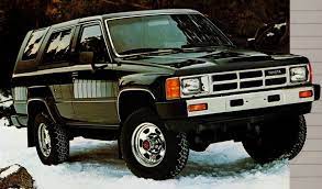 Toyota 4runner features and specs at car and driver. Class Of 85 Toyota 4runner Hemmings