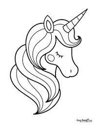 A coloring book is generally a kind of book comprising repetitive line art to which individuals are intended to add varying shade to using a variety of crayons, markers, pens or coloured pens. Unicorn Coloring Pages 50 Printable Sheets Easy Peasy And Fun