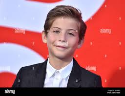 Jacob Tremblay al 'Good Boy' di Los Angeles prima tenuto al Regency Village  Theatre Foto stock