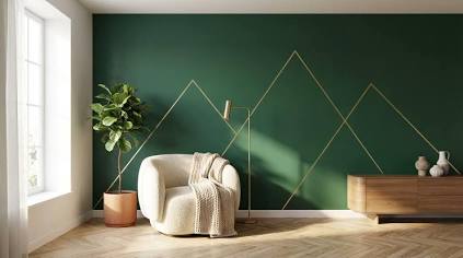 Paint color swatches for consultation